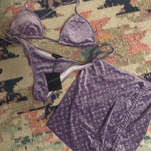 Purple Bathing Suit - Brand New Never Uses